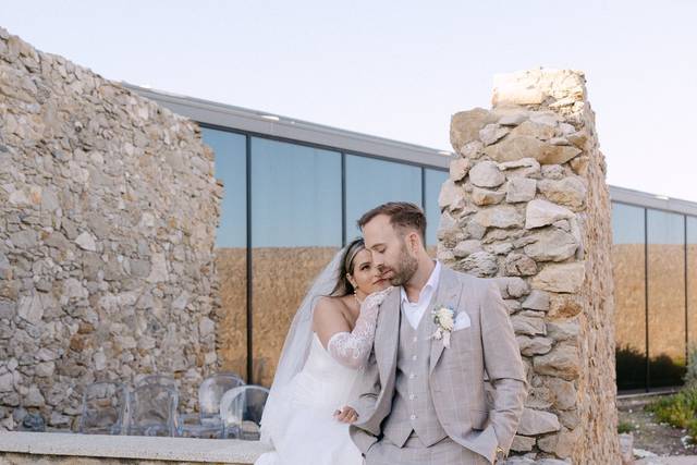 Couple Beach Wedding