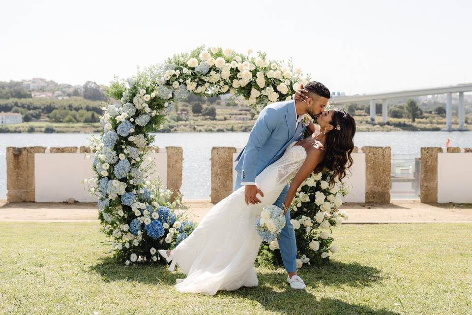 Couple Beach Wedding
