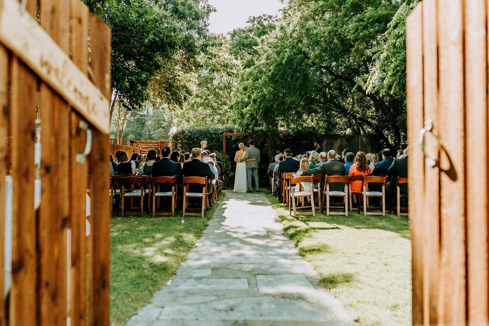 Garden Ceremony