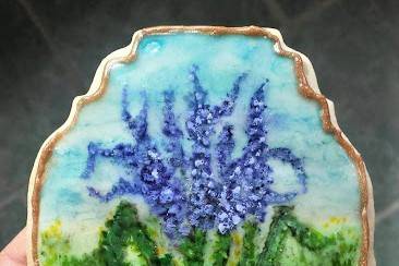 Monet Inspired Cookie Favors