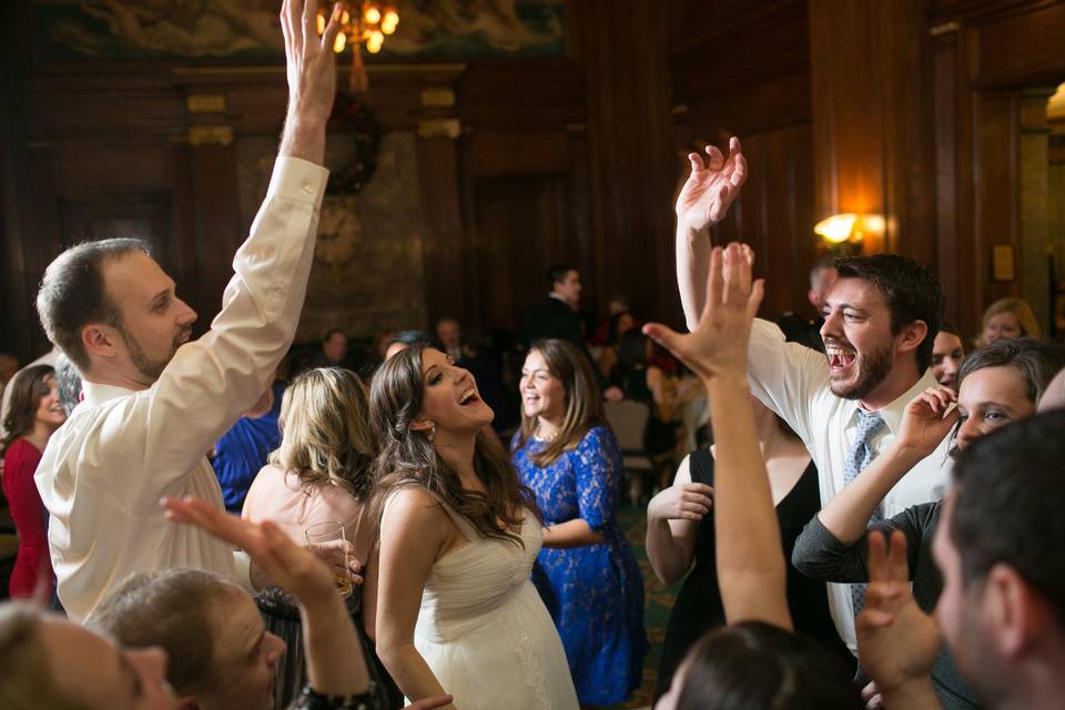 Couple dancing