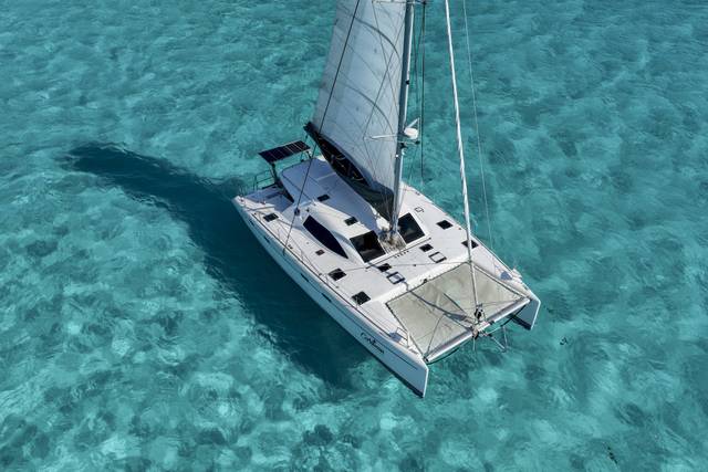Private catamaran
