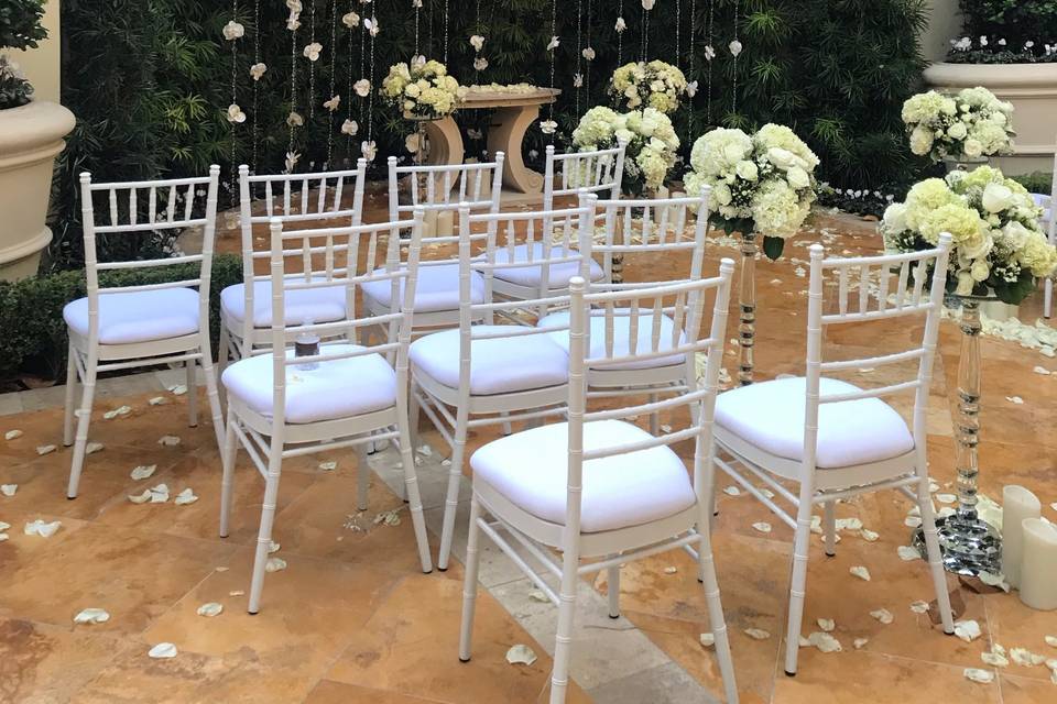 White Chiavari Chair