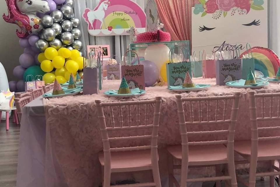 Kids Pink Chiavari Chairs