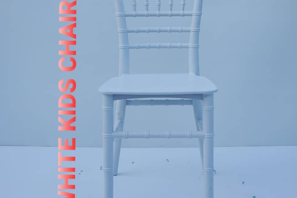 White Kids Chiavari Chairs