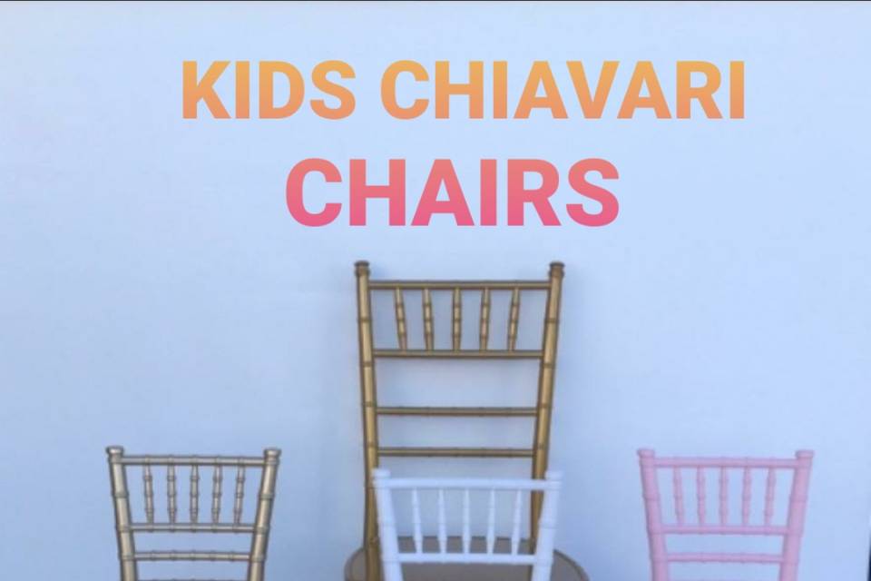 Kids Chiavari Chairs