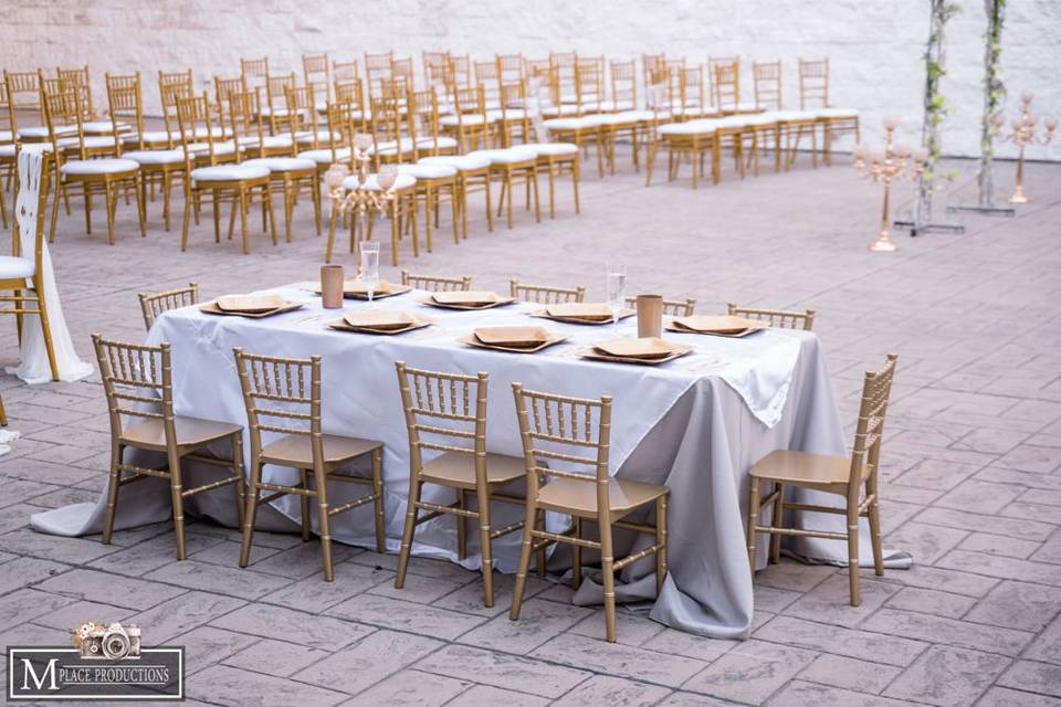 Kids Gold Chiavari Chairs