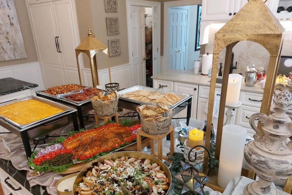 Buffet in Client Home