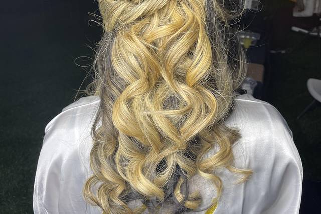 Bridal hair