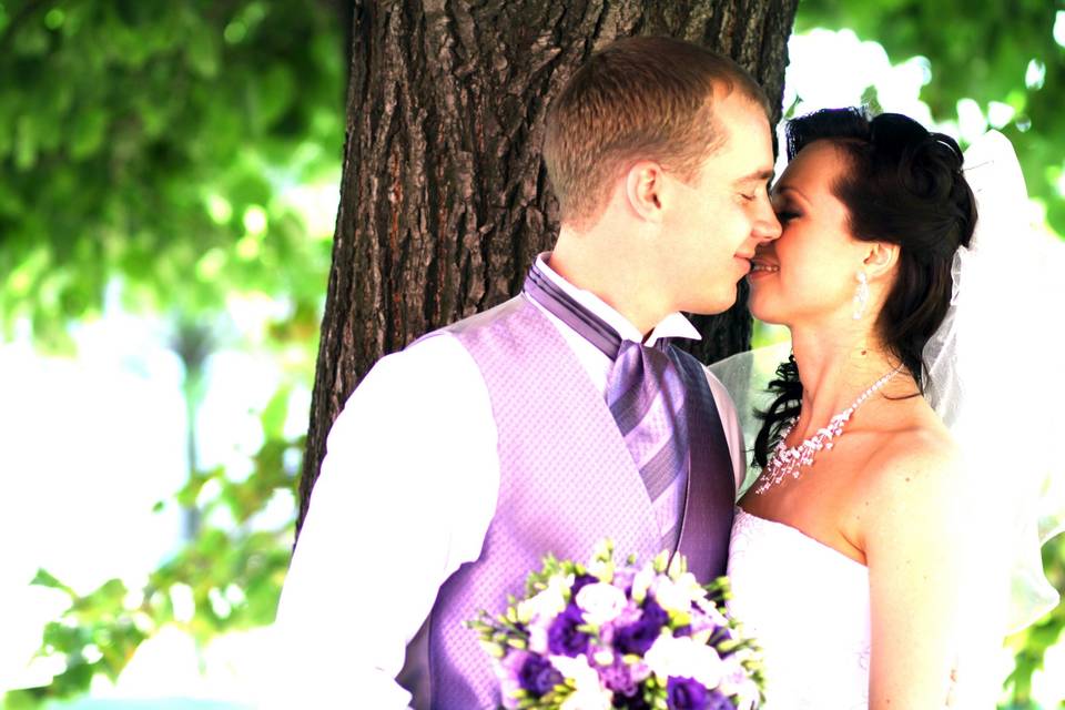 Couple Under the Tree