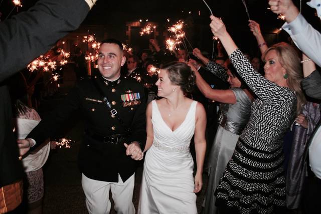Sparkler send off