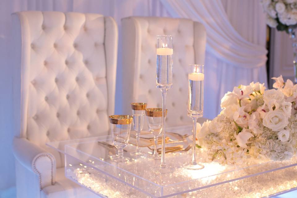 Sweetheart table