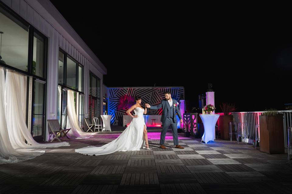 First Dance on the Patio