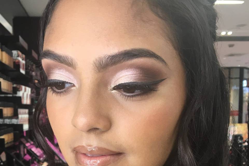 Soft bridal look