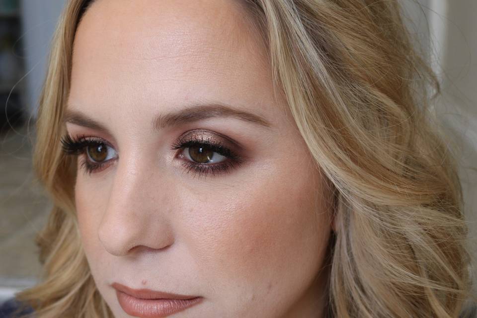 Bronze Smokey Eye