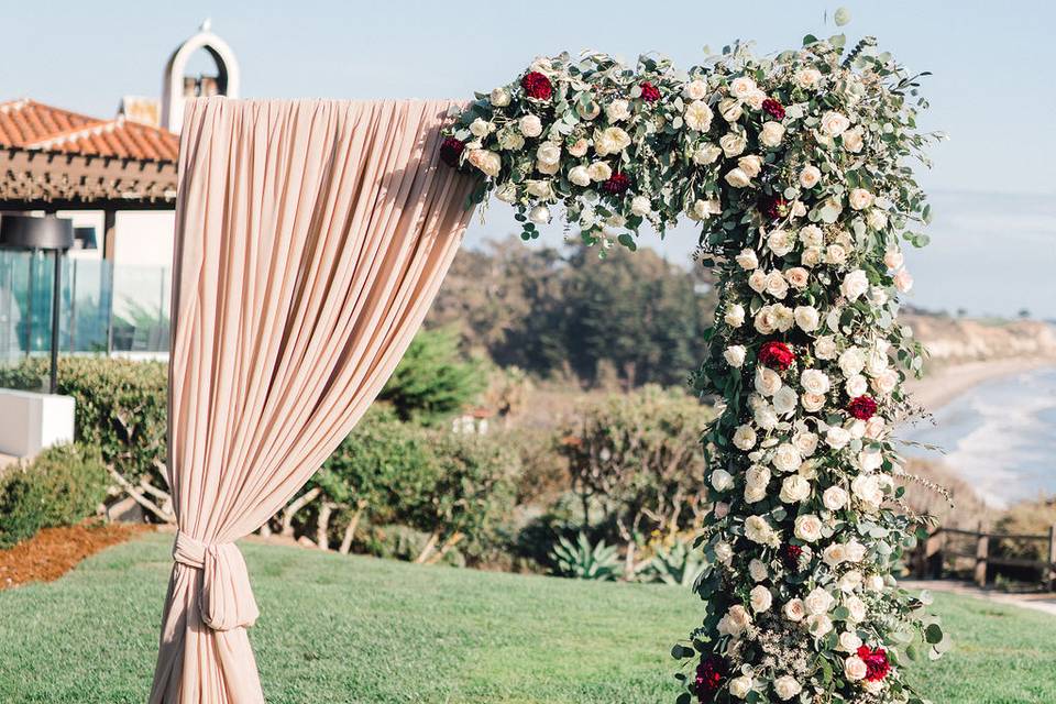 Ceremony Arch in Santa Barbara