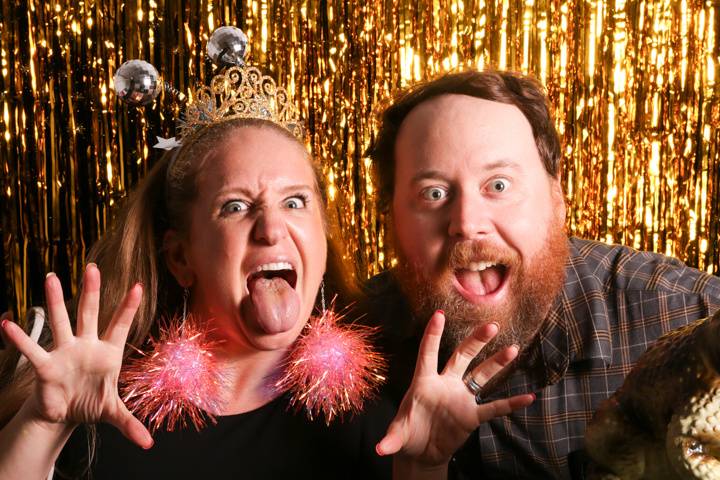 Gold Photo Booth