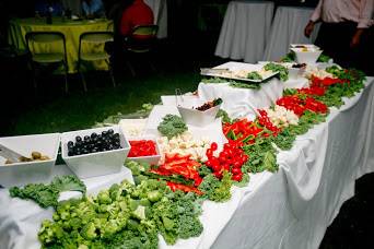 Grilled Zucchini and Summer Squashe - Wedding catering options for every style, budget and diet.