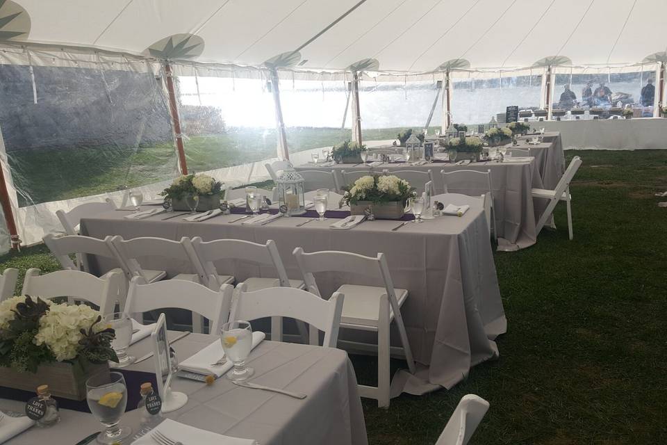 Wedding catering in just about every venue there is.  We just love it!