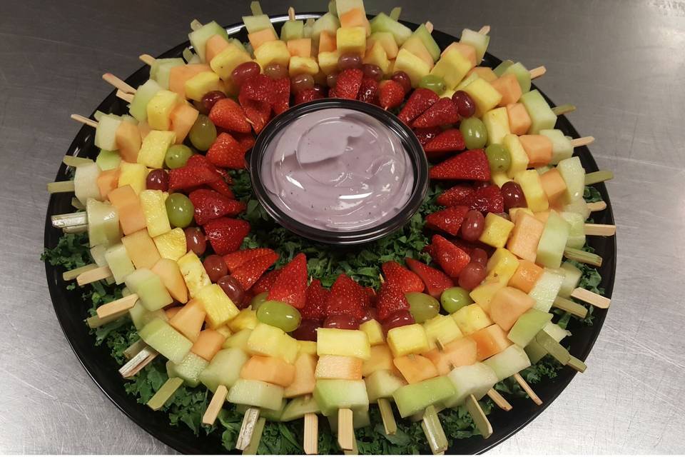 Fruit Skewers - Wedding catering options for every style, budget and diet.
