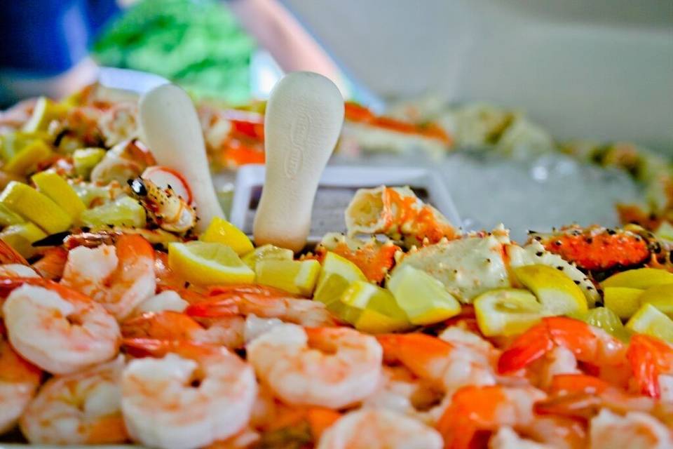 Seafood Platter - Wedding catering options for every style, budget and diet.