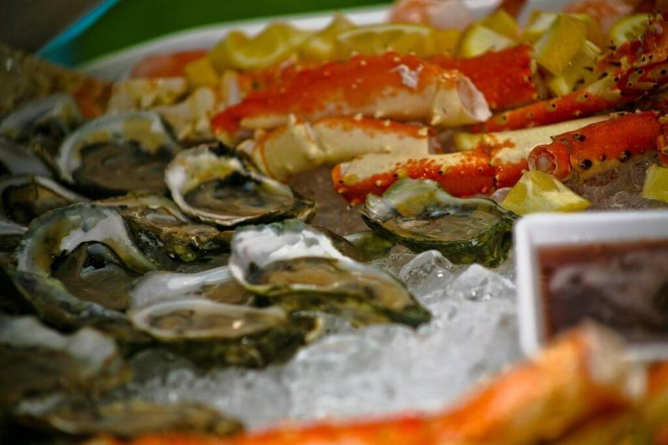 Seafood Platter - Wedding catering options for every style, budget and diet.