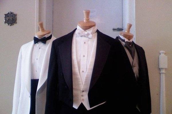 We have Tuxedo's for the MEN :)