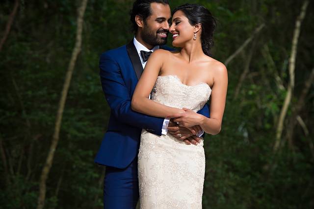 Smiling couple