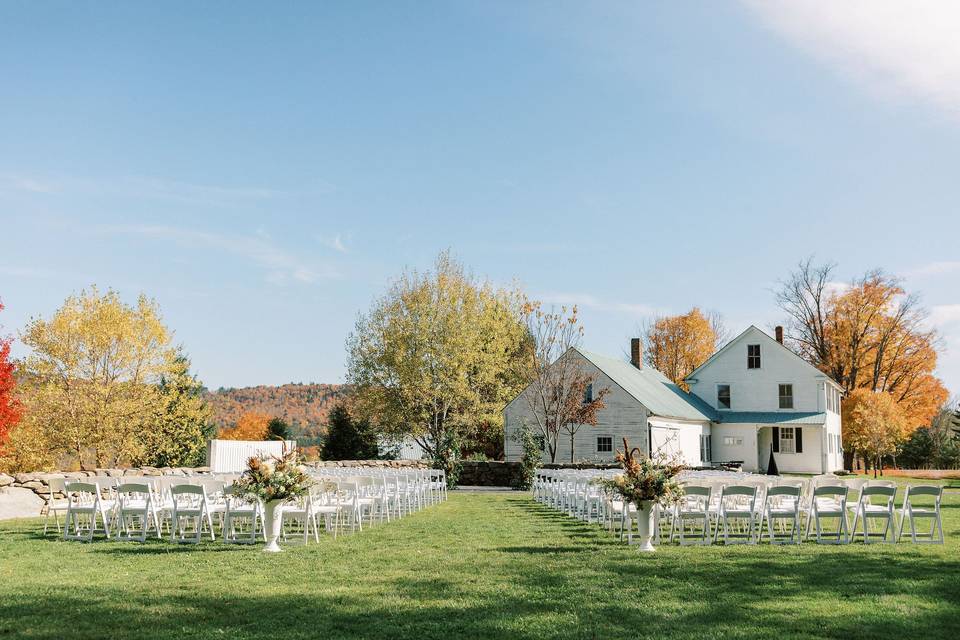 Toll Gate Garden Ceremony