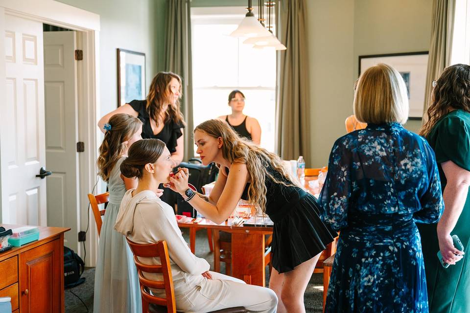 Getting Ready at Jackson Gore