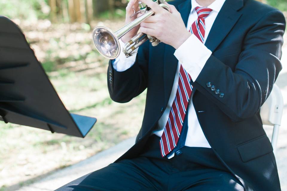 Solo trumpet