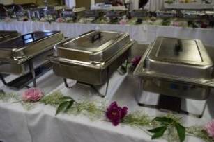 Buffet table