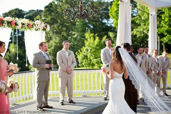 Here comes the bride