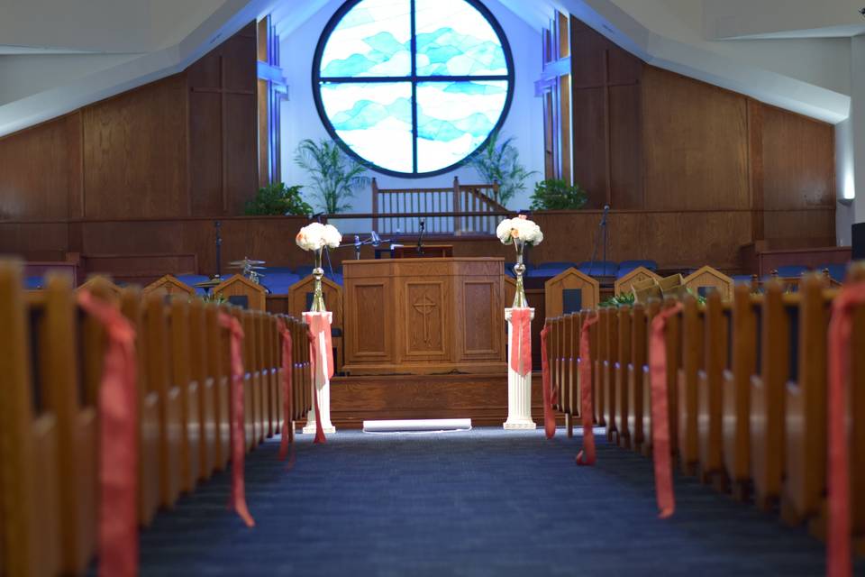 Church wedding