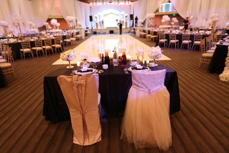 Sweetheart table