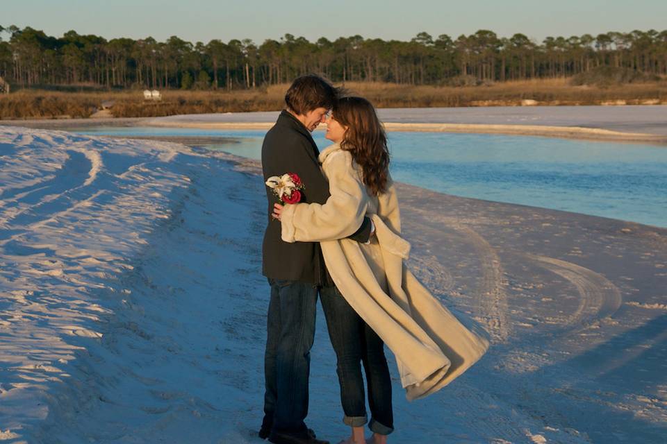 Grayton Beach Winter Elopement!