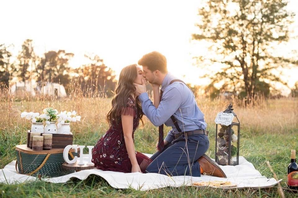 Engagement picnic