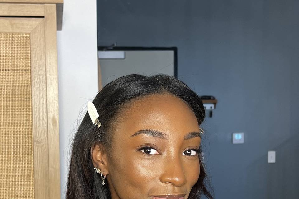Headshot makeup