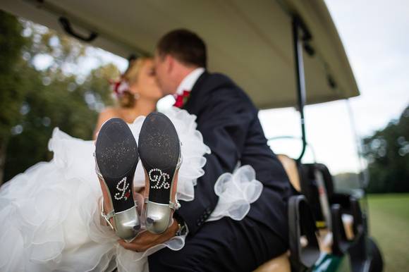 First Kiss on a cart