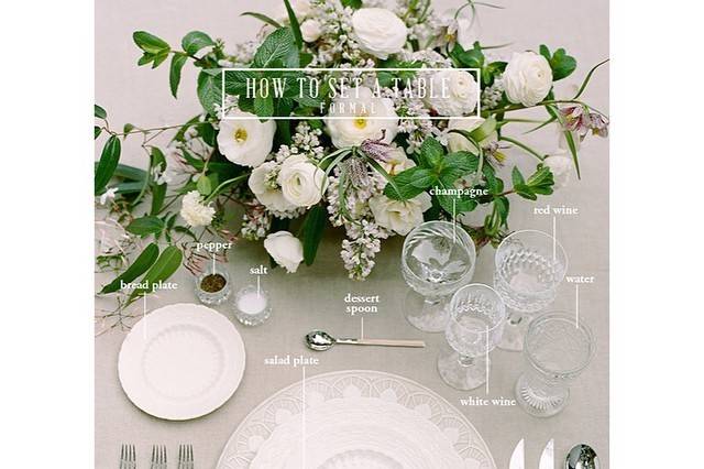 How to Set a Table