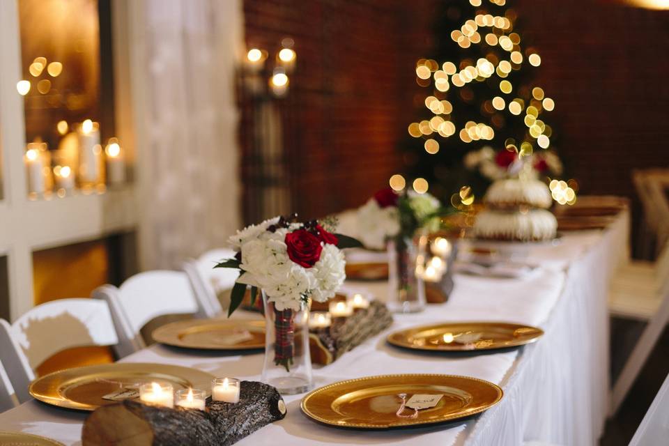 Head table setting