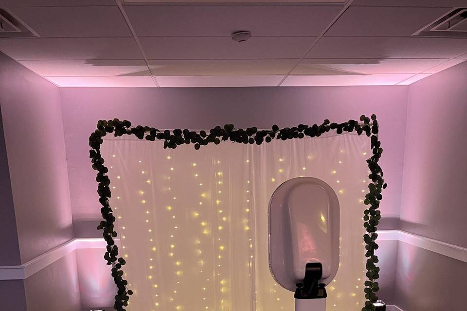 Photo Booth with Backdrop
