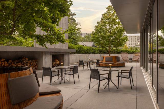 Patio off Ballroom
