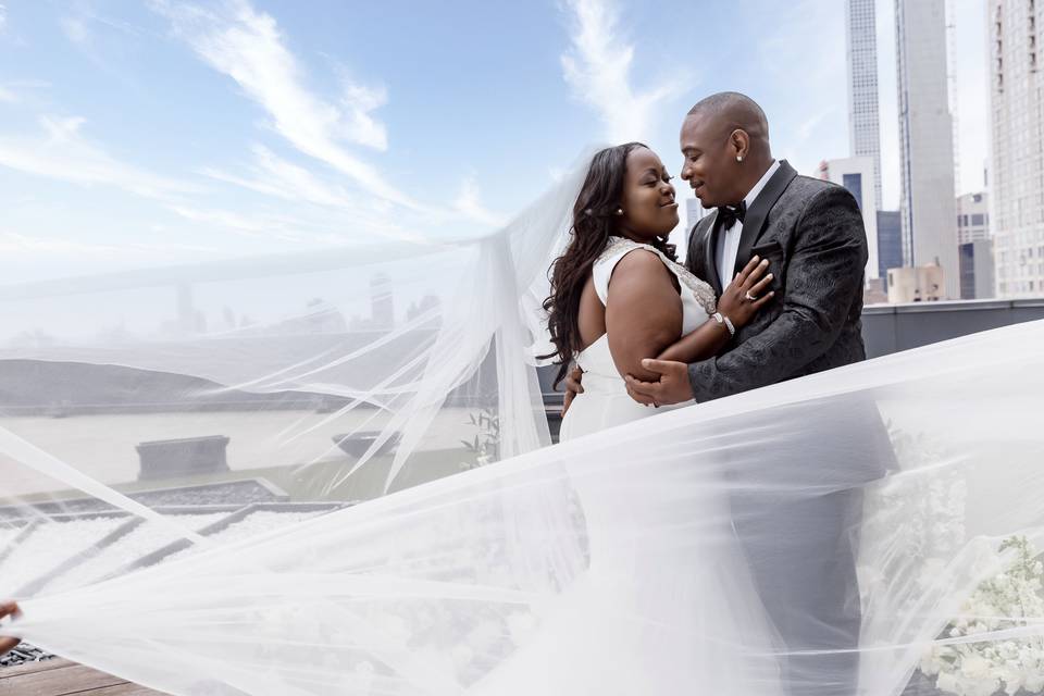 NYC Rooftop Wedding