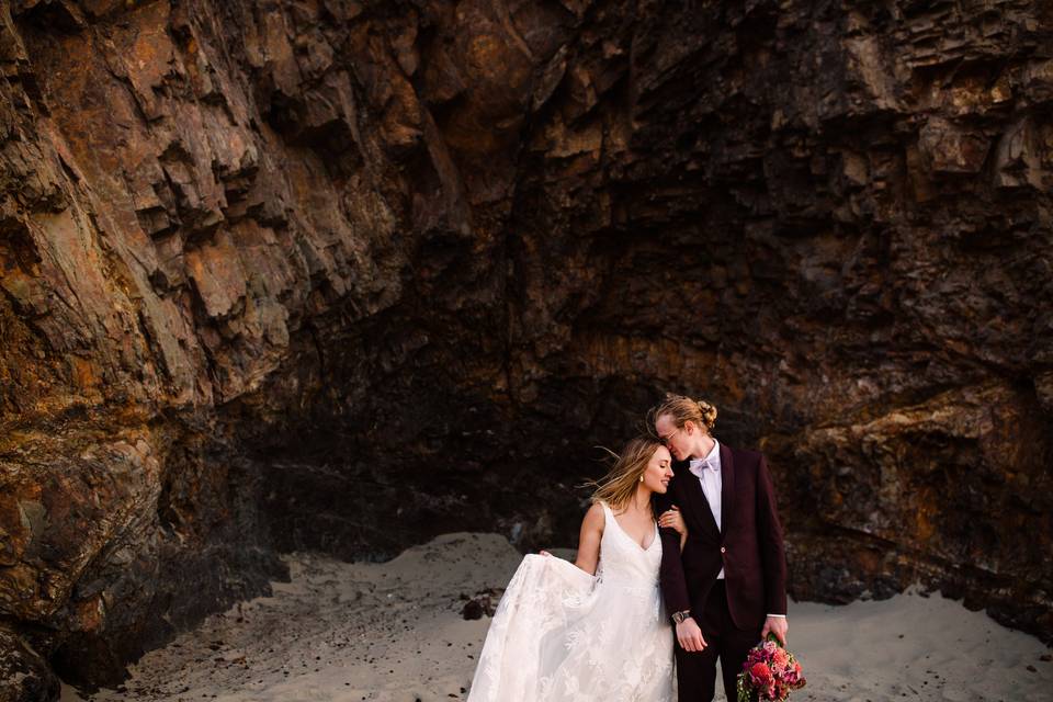 Oregon Coast elopement