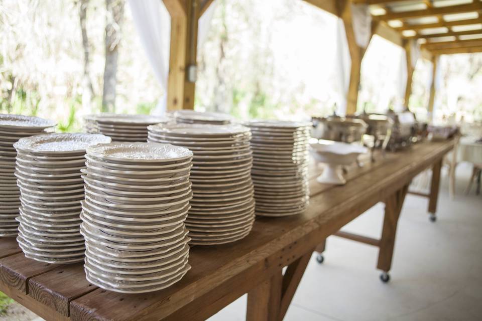 Wedding plates