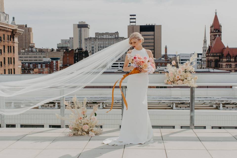 Rooftop ceremony