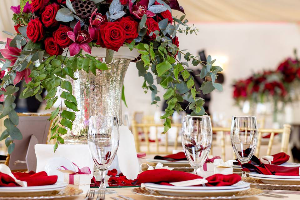 Crimson Rose Reception