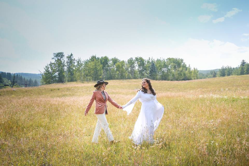 Bachelor gulch wedding