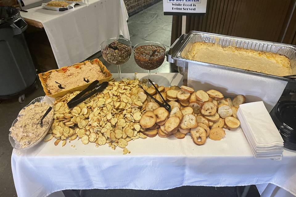 Appetizer display